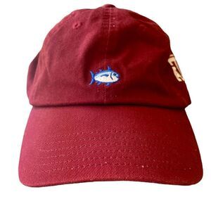 Southern Tide Skipjack Strap Back Hat Cap Texas A&M Aggies NCAA SEC